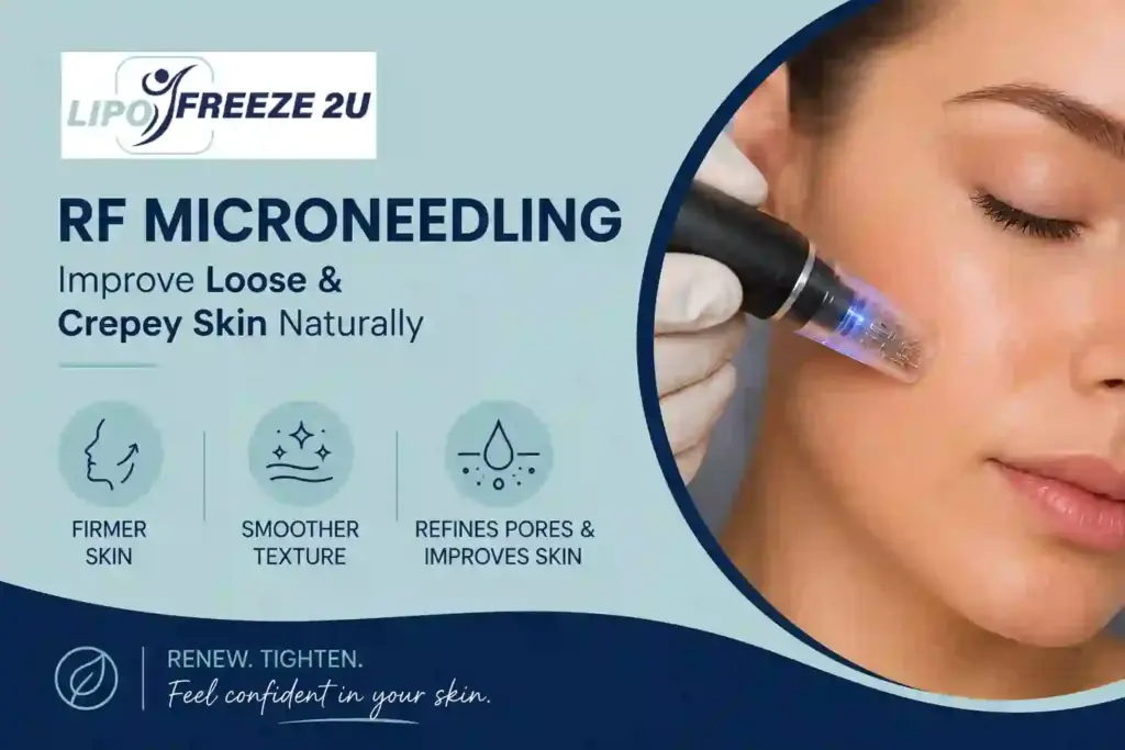 Can RF Microneedling Help Improve Loose and Crepey Skin Fareham?